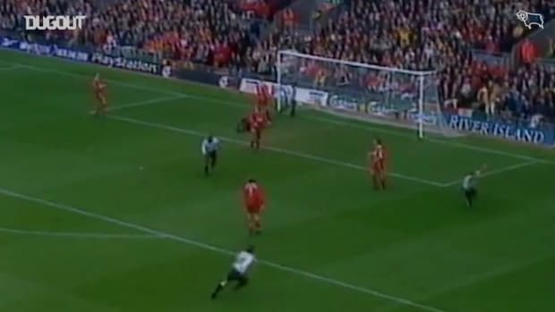Wanchope helps Derby to famous win at Anfield